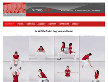Tablet Screenshot of physio-art.net